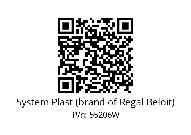   System Plast (brand of Regal Beloit) 55206W