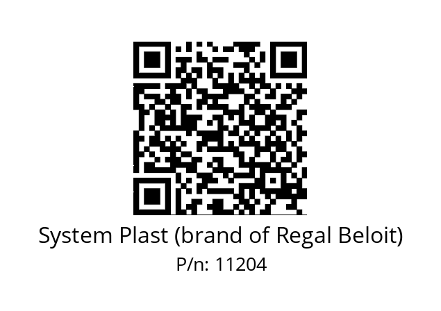   System Plast (brand of Regal Beloit) 11204