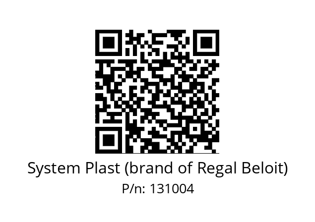   System Plast (brand of Regal Beloit) 131004