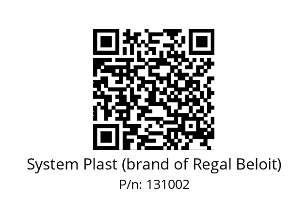   System Plast (brand of Regal Beloit) 131002