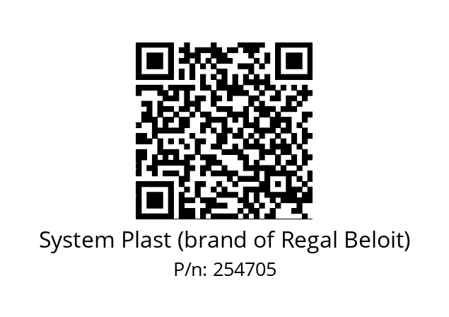   System Plast (brand of Regal Beloit) 254705