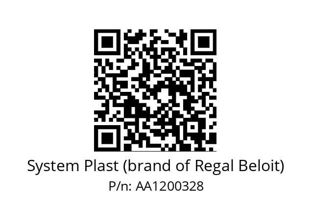   System Plast (brand of Regal Beloit) AA1200328