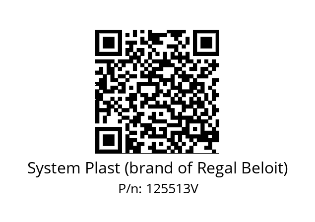   System Plast (brand of Regal Beloit) 125513V