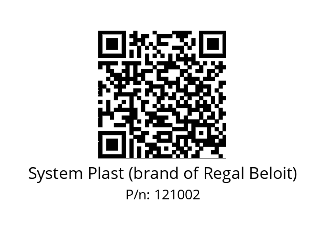   System Plast (brand of Regal Beloit) 121002