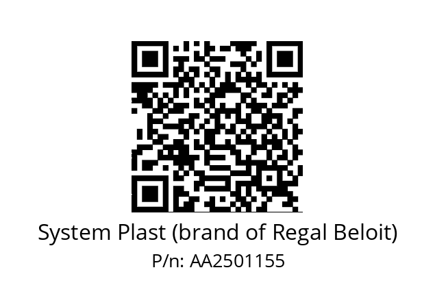   System Plast (brand of Regal Beloit) AA2501155