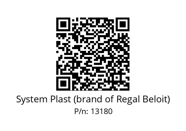  FS0025.NM30CWALL.YD11SNA.00XX System Plast (brand of Regal Beloit) 13180