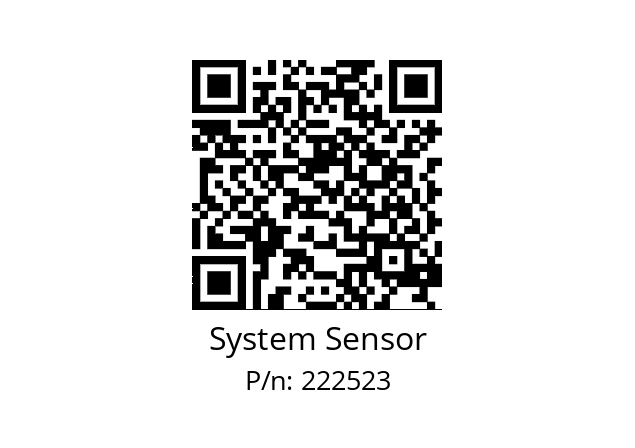   System Sensor 222523