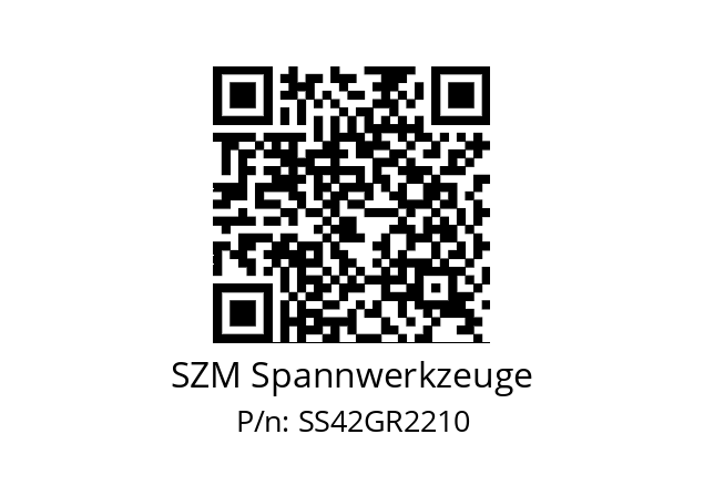   SZM Spannwerkzeuge SS42GR2210