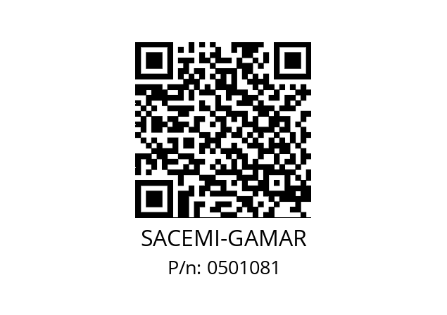   SACEMI-GAMAR 0501081