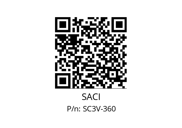   SACI SC3V-360