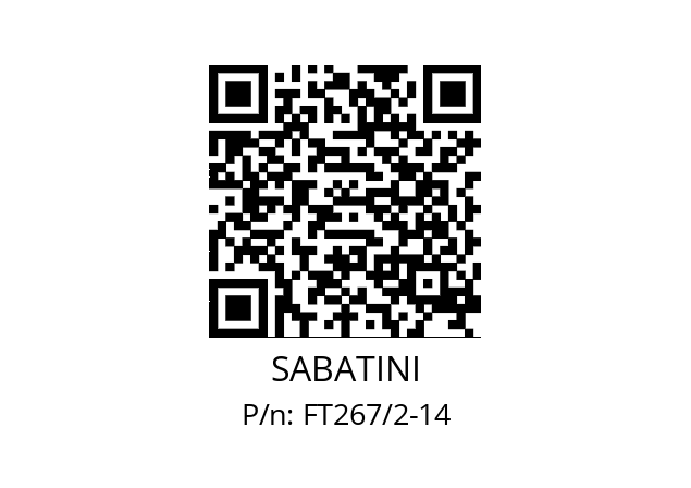   SABATINI FT267/2-14