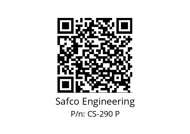   Safco Engineering CS-290 P