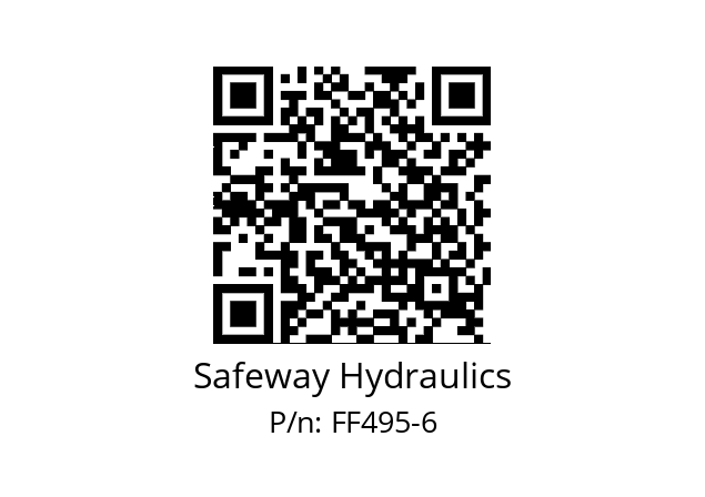   Safeway Hydraulics FF495-6