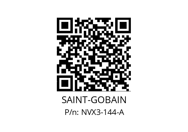   SAINT-GOBAIN NVX3-144-A