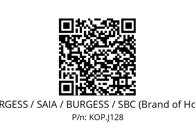   SAIA-BURGESS / SAIA / BURGESS / SBC (Brand of Honeywell) KOP.J128