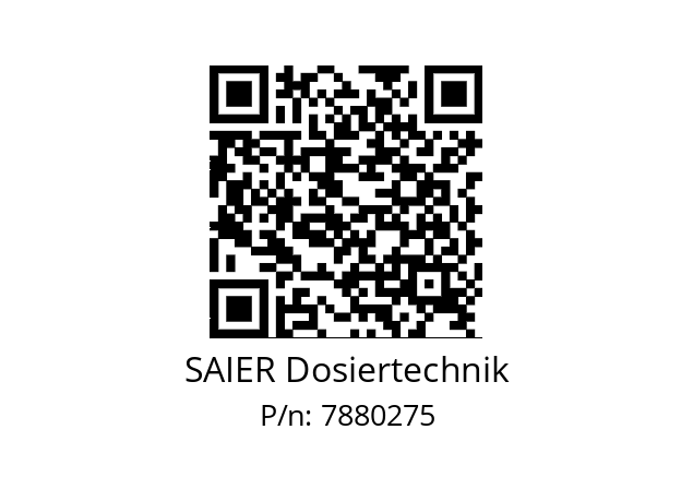   SAIER Dosiertechnik 7880275