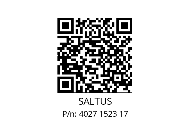   SALTUS 4027 1523 17