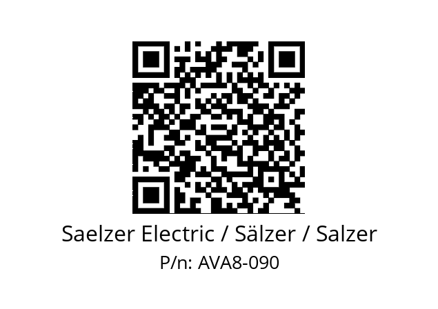   Saelzer Electric / Sälzer / Salzer AVA8-090