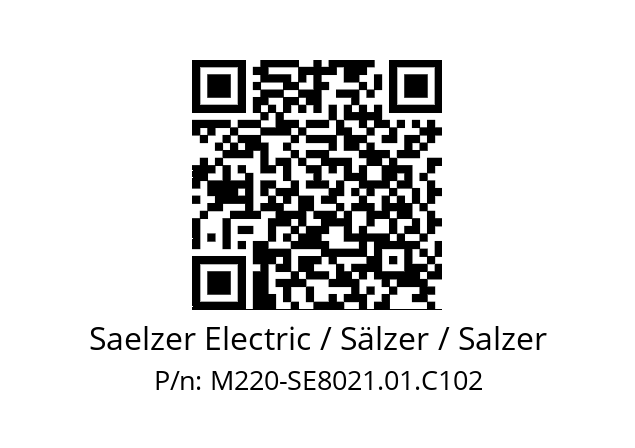   Saelzer Electric / Sälzer / Salzer M220-SE8021.01.C102