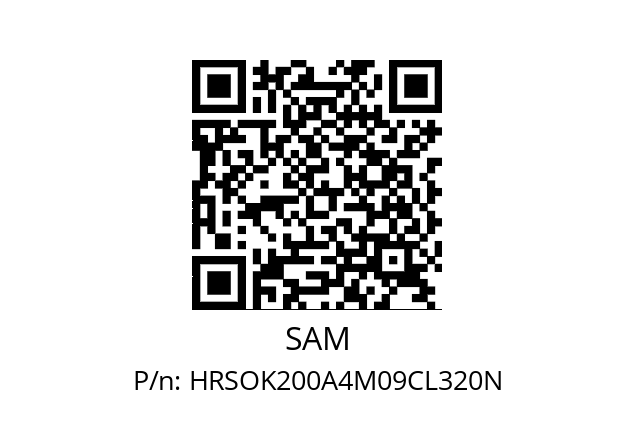   SAM HRSOK200A4M09CL320N