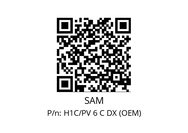   SAM H1C/PV 6 C DX (OEM)