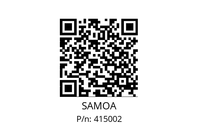   SAMOA 415002