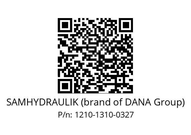   SAMHYDRAULIK (brand of DANA Group) 1210-1310-0327