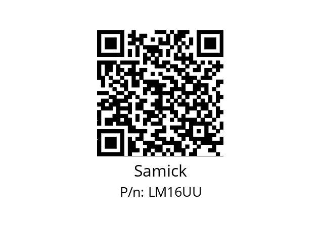   Samick LM16UU