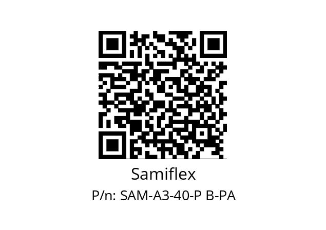   Samiflex SAM-A3-40-P B-PA