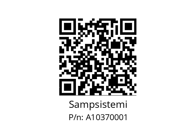   Sampsistemi A10370001