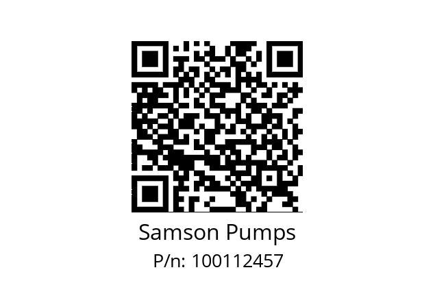   Samson Pumps 100112457