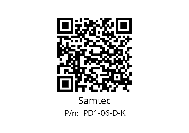   Samtec IPD1-06-D-K