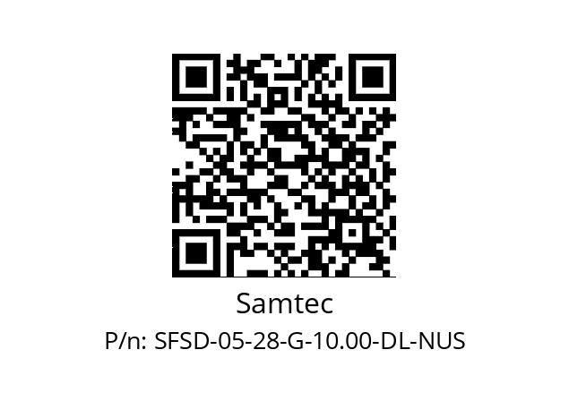   Samtec SFSD-05-28-G-10.00-DL-NUS