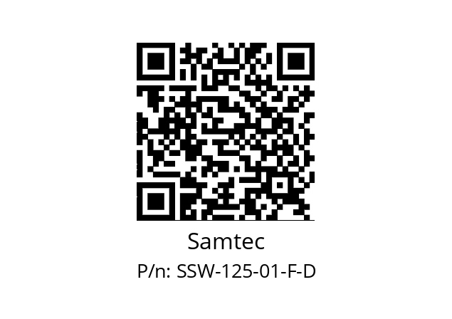   Samtec SSW-125-01-F-D