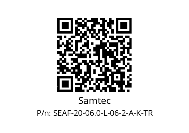   Samtec SEAF-20-06.0-L-06-2-A-K-TR