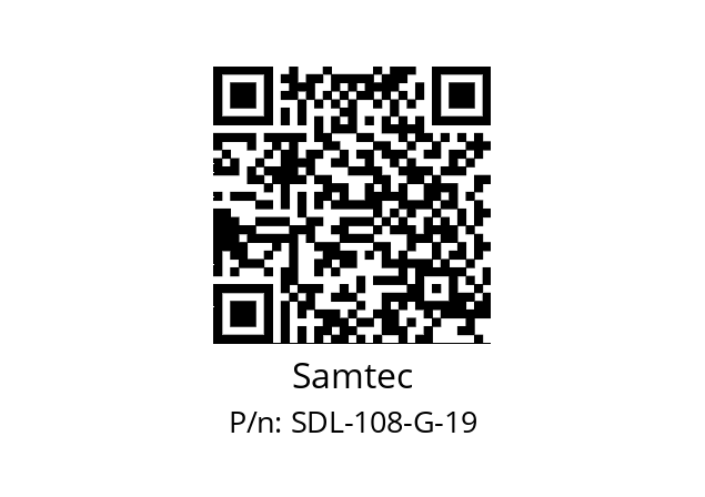   Samtec SDL-108-G-19