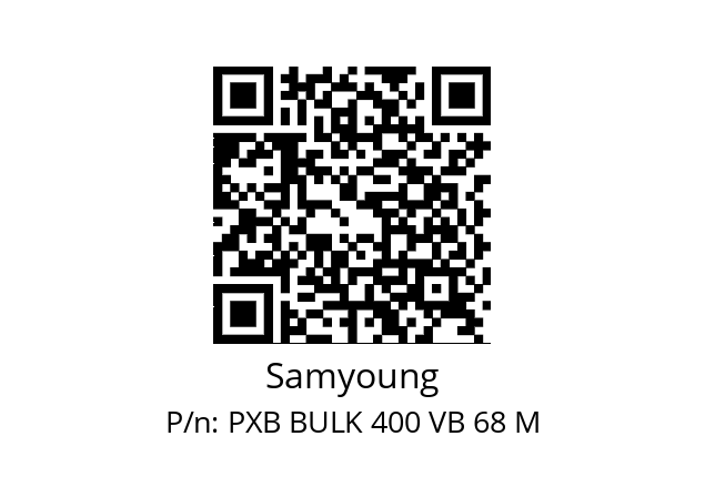   Samyoung PXB BULK 400 VB 68 M