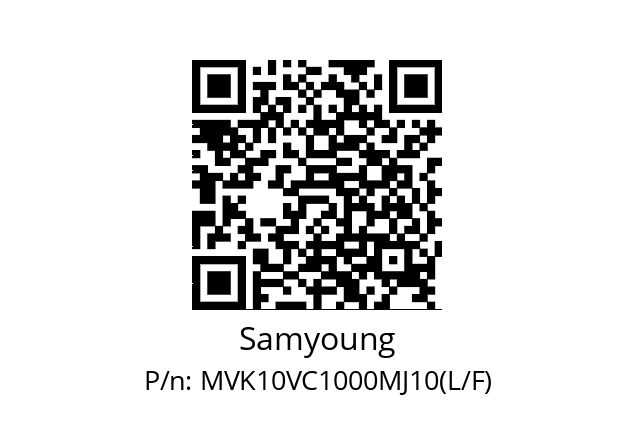   Samyoung MVK10VC1000MJ10(L/F)