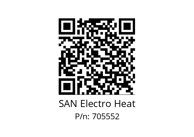   SAN Electro Heat 705552