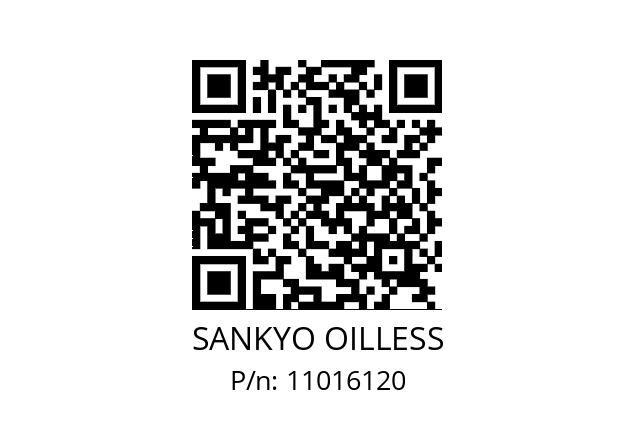   SANKYO OILLESS 11016120