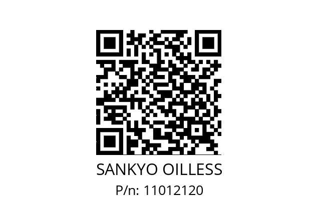   SANKYO OILLESS 11012120