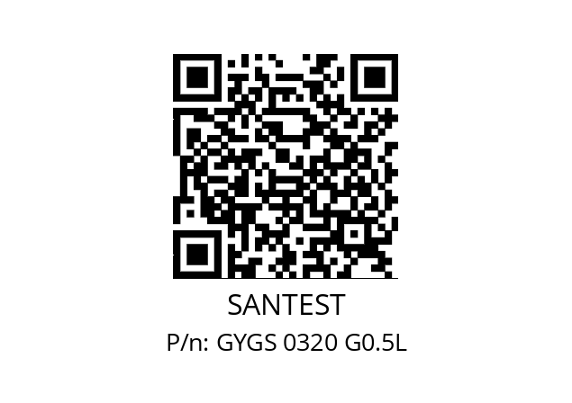   SANTEST GYGS 0320 G0.5L