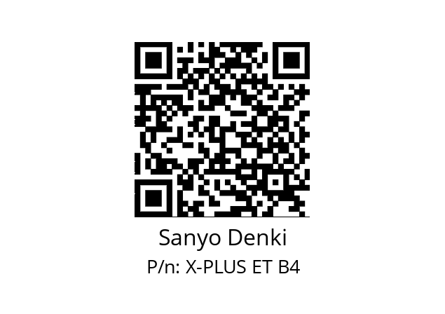   Sanyo Denki X-PLUS ET B4