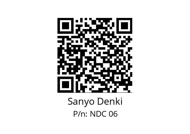   Sanyo Denki NDC 06