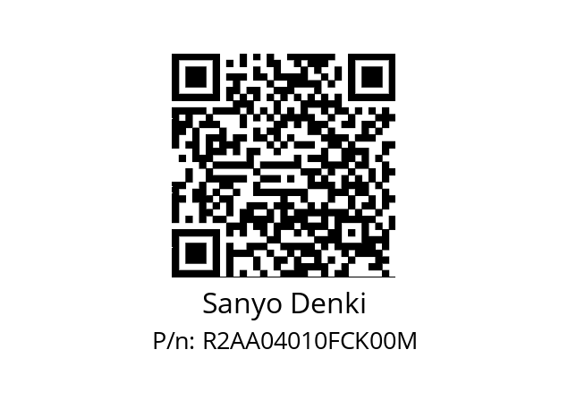   Sanyo Denki R2AA04010FCK00M