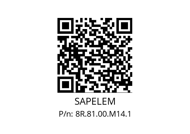   SAPELEM 8R.81.00.M14.1