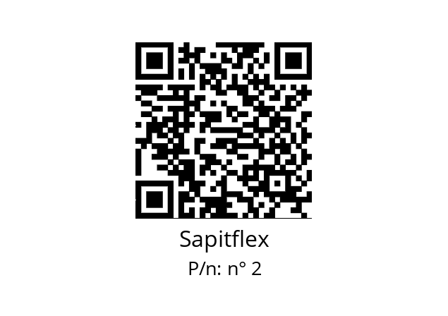   Sapitflex n° 2