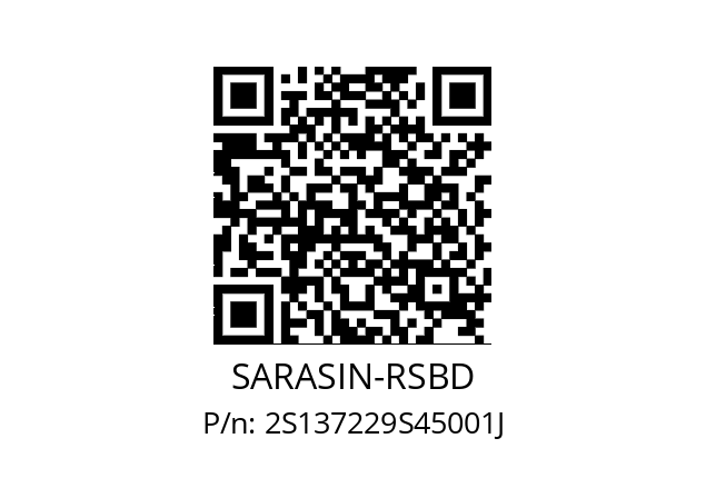   SARASIN-RSBD 2S137229S45001J