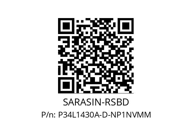   SARASIN-RSBD P34L1430A-D-NP1NVMM