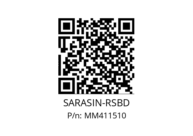   SARASIN-RSBD MM411510